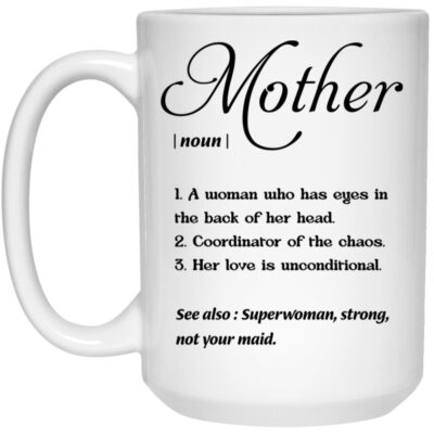 15 oz. White Mug