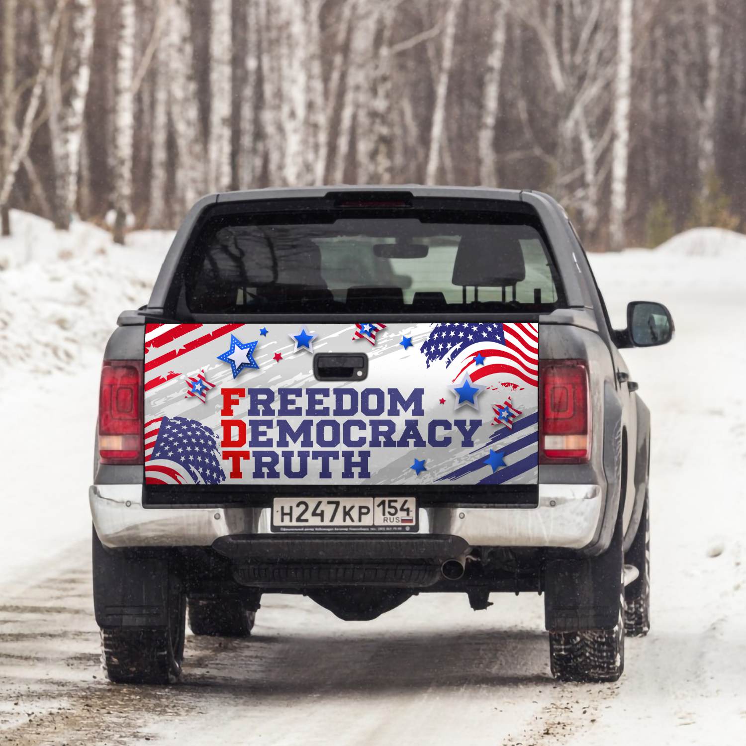 3VT. Freedom Democracy tailgate mk3