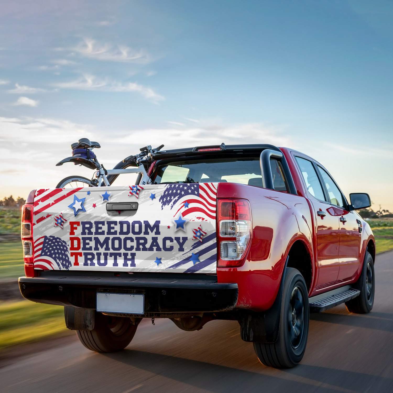 3VT. Freedom Democracy tailgate mk4