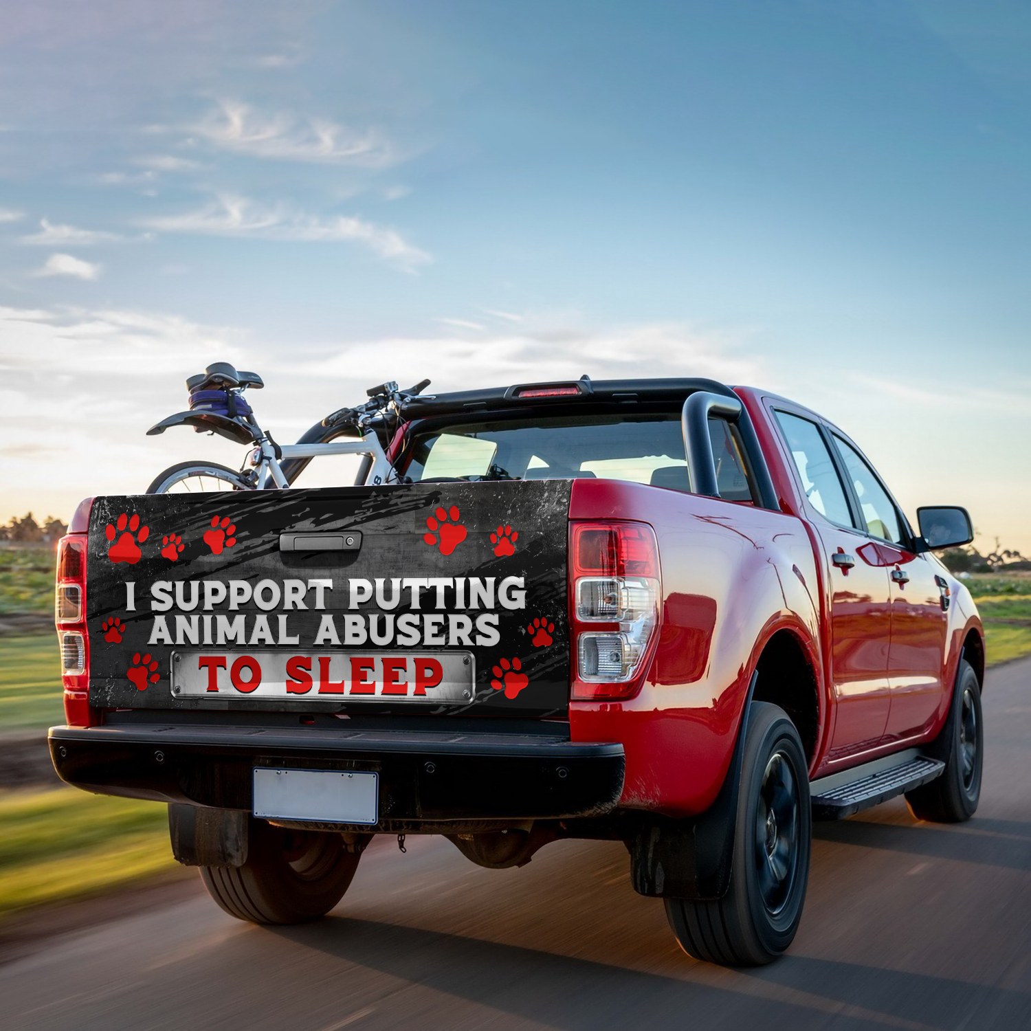 2VT. Putting Animal Abusers tailgate mk5