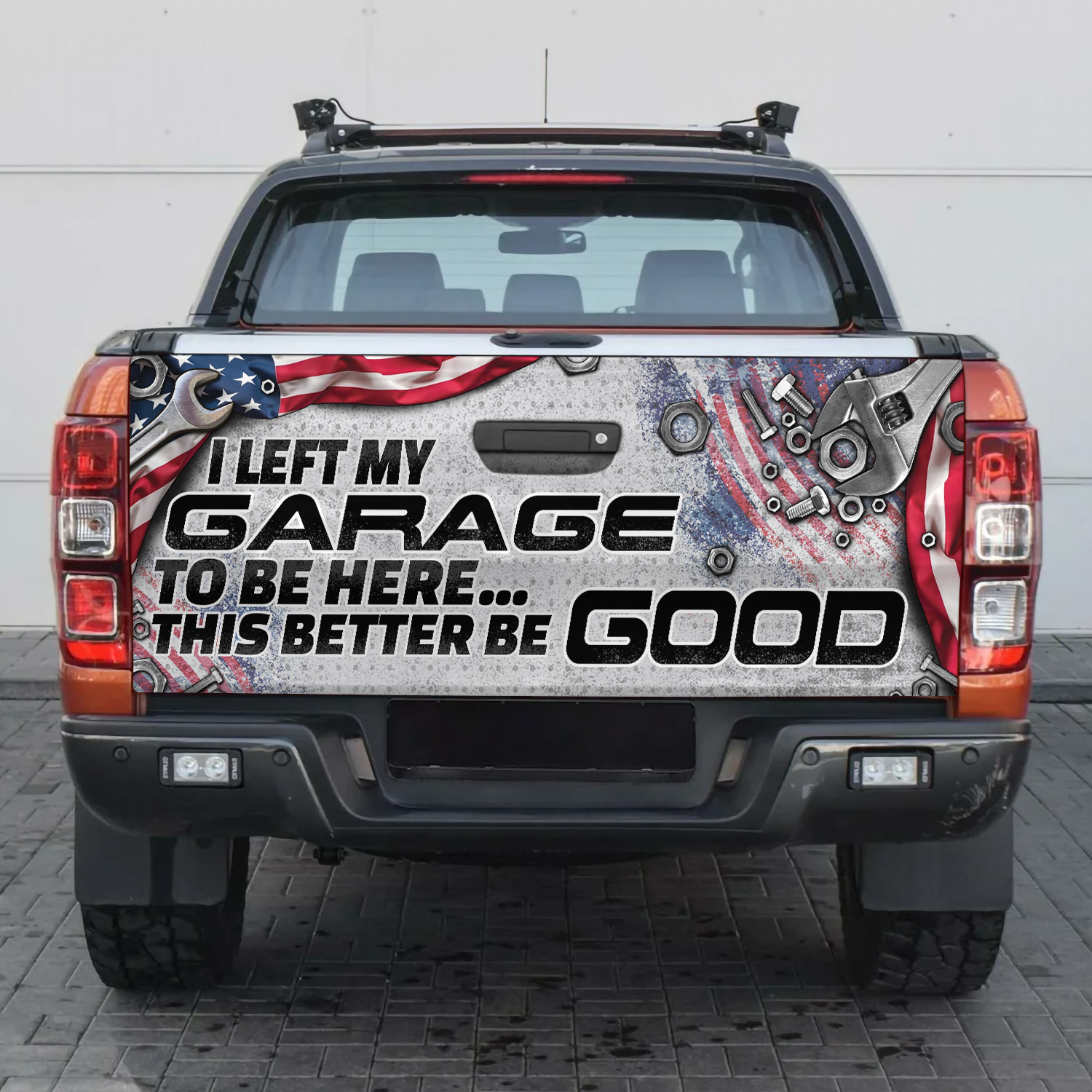 6VT. Left My Garage tailgate mk2