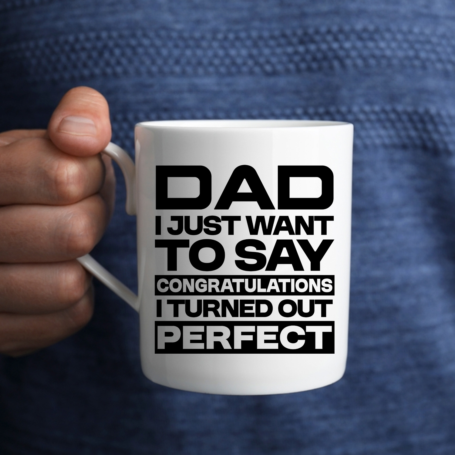 3VT. Dad I Just Want mug mk2