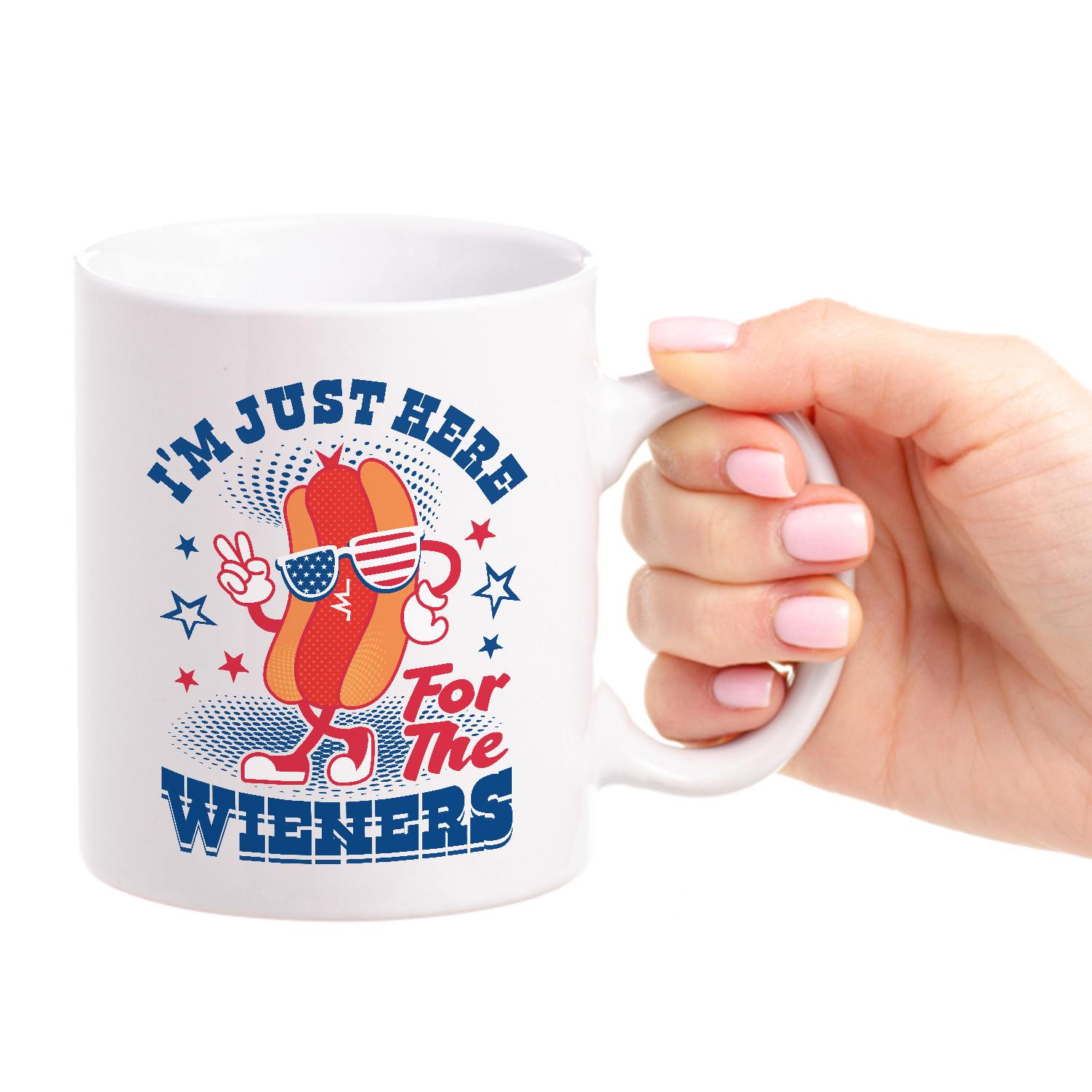 10VT. Just Here For The Wieners mug mk4