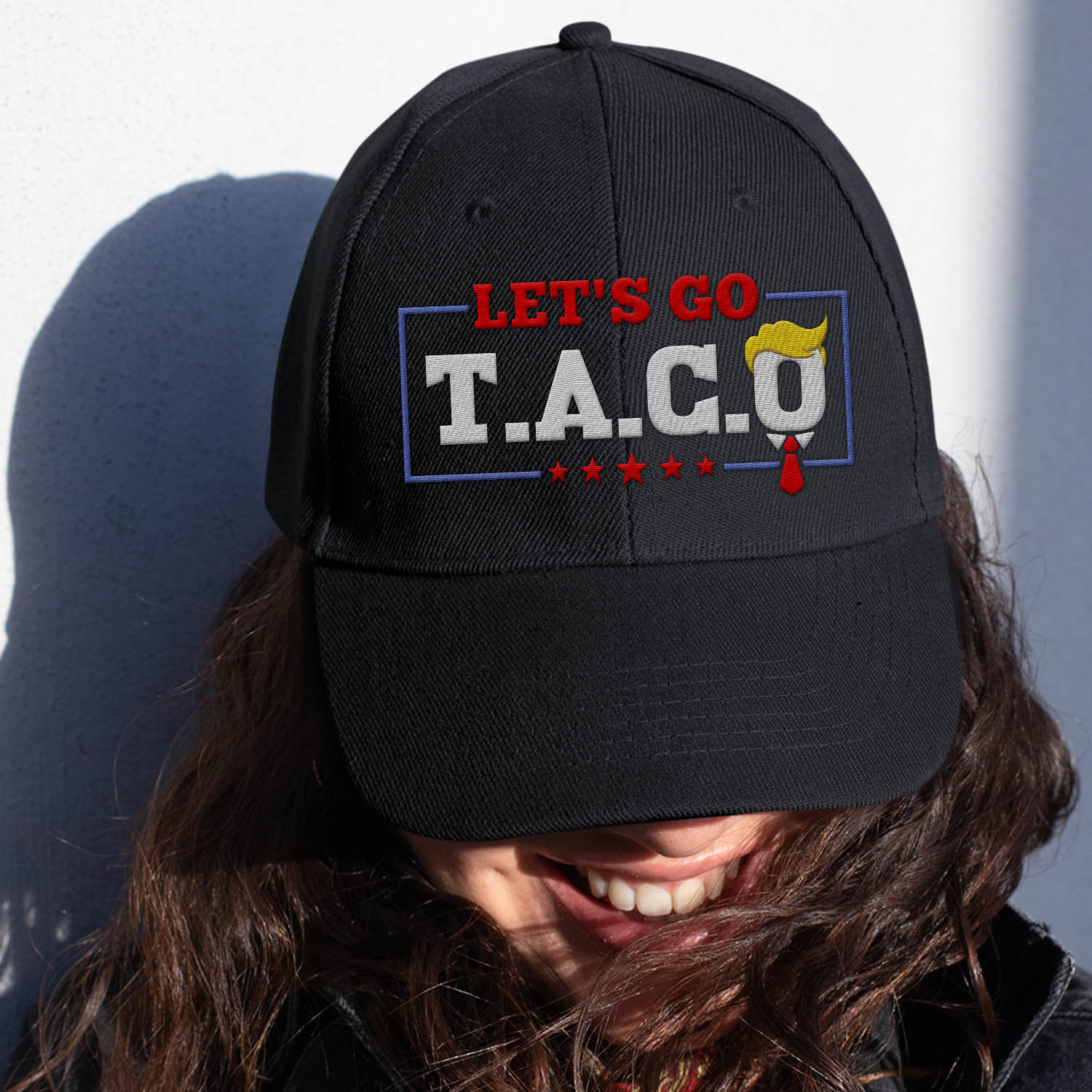 1VT. Let's Go Taco Trump Hat mk9