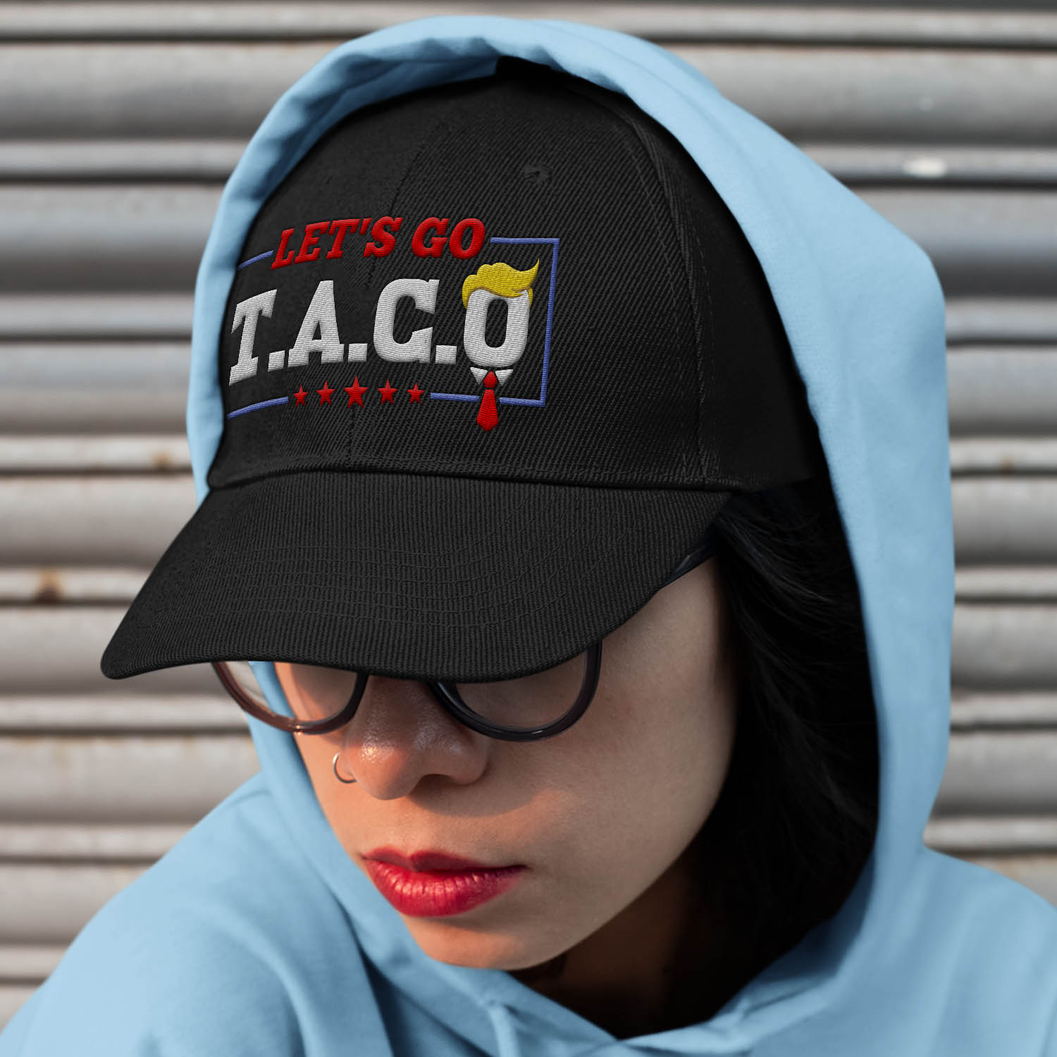 1VT. Let's Go Taco Trump Hat mk11