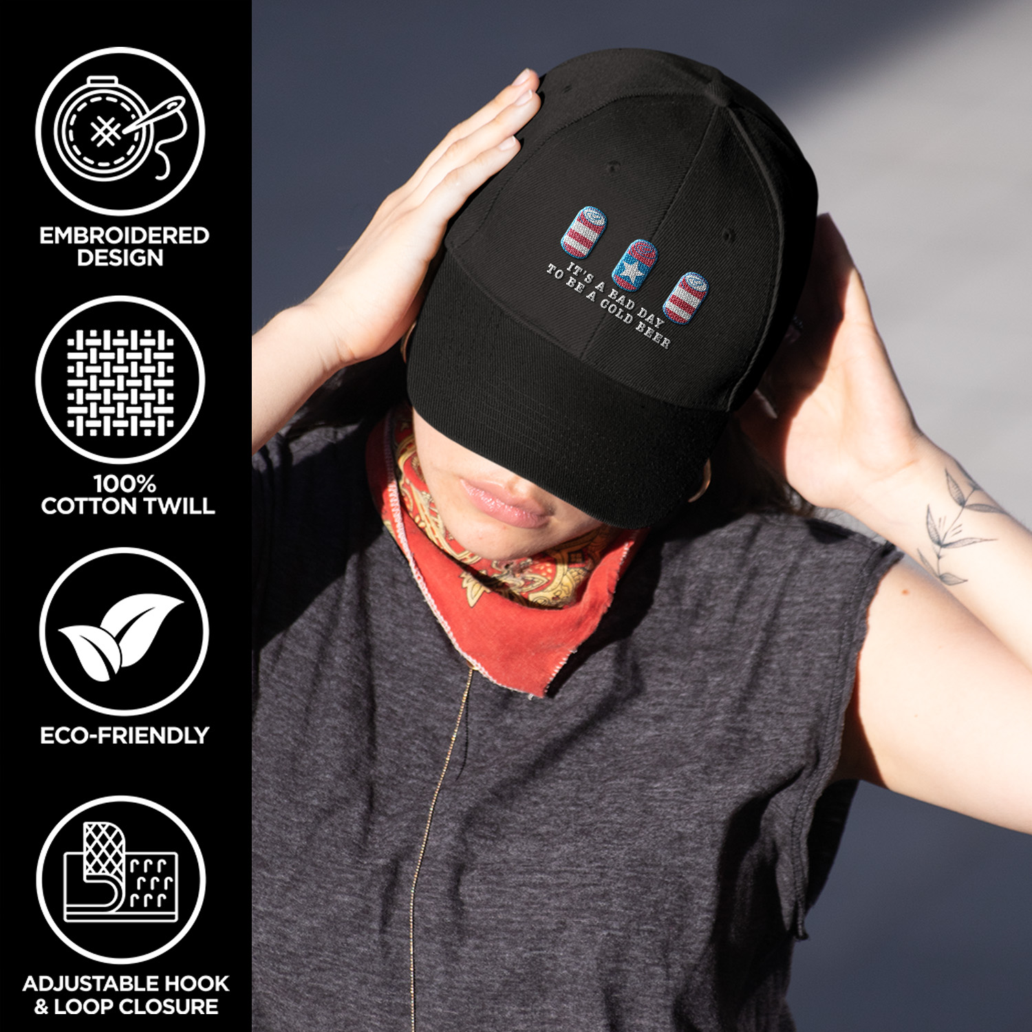 6VT. Be A Cold Beer hat mk3
