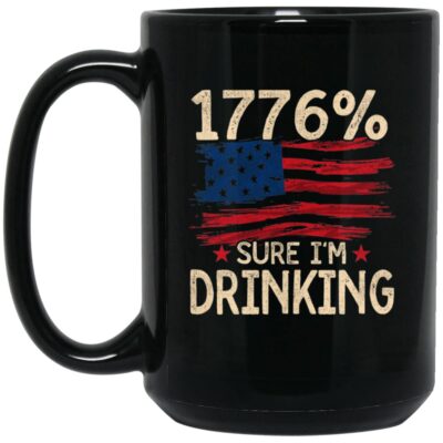 15 oz. Black Mug