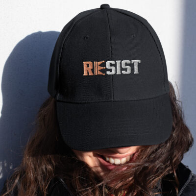 Resist No Kings In America Patriotic Protest Political Embroidered Twill Hat Adjustable Cap For Men Women