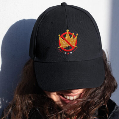 Alternative view of No Kings In America Patriotic Protest Political Embroidered Twill Hat Adjustable Cap For Men Women