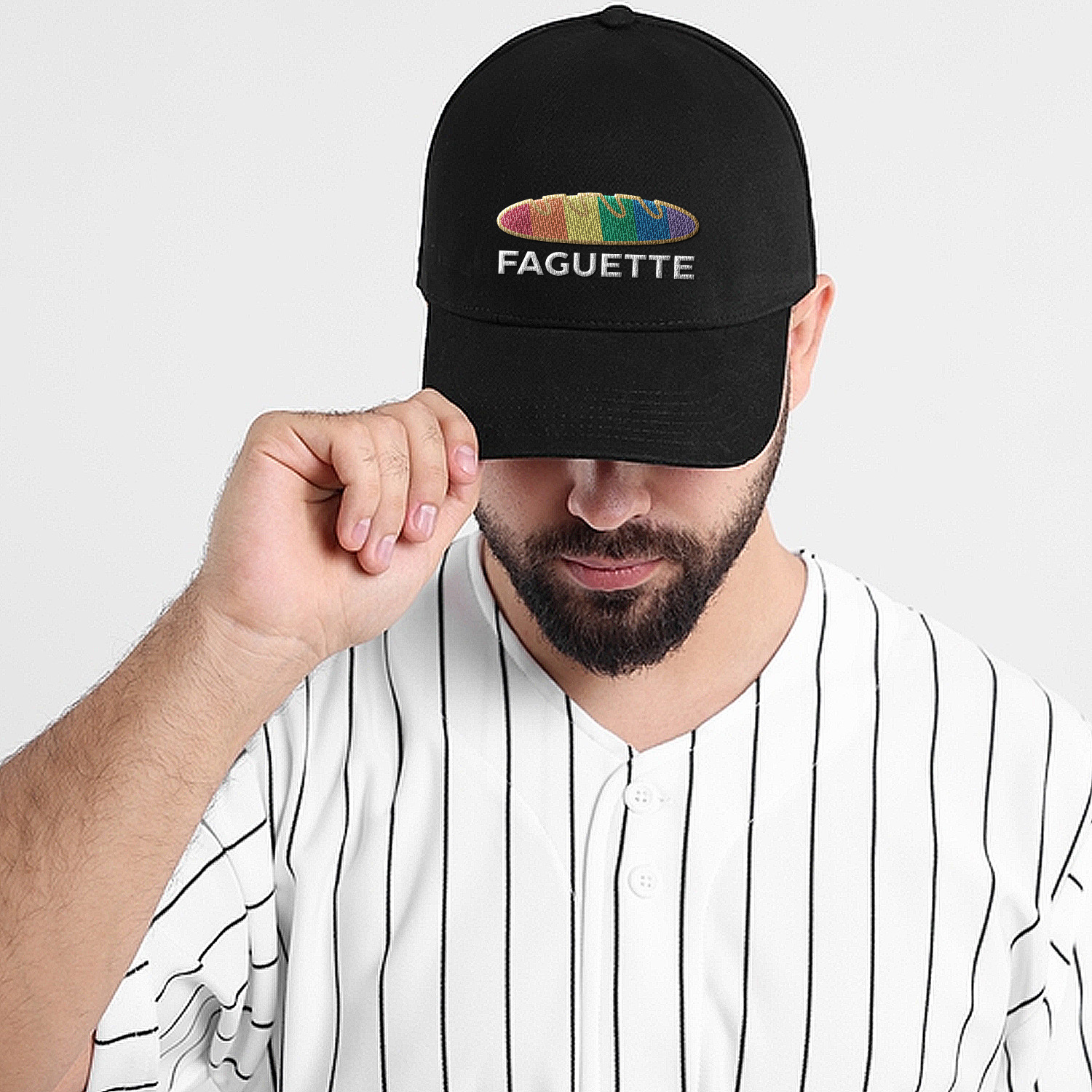 1VT. LGBT Baguette hat mk2