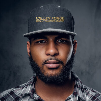 Valley Forge Automotive Center Embroidered Twill Hat Adjustable Cap For Men Women