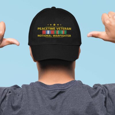 Peacetime Veteran Notional Warfighter Vietnam Veteran Embroidered Twill Hat Adjustable Cap For Men Women