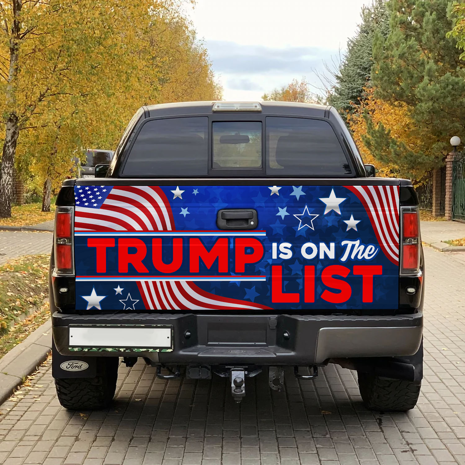 14VT. Trump On The List tailgate mk1