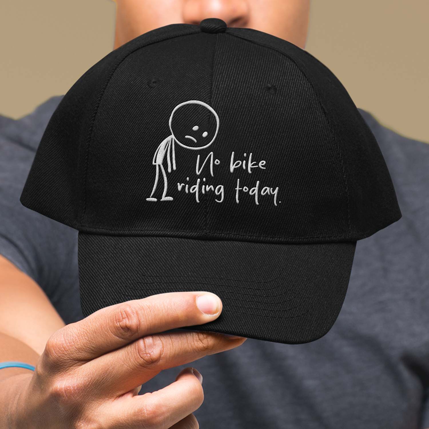 3VT. No Bike Riding hat mk8