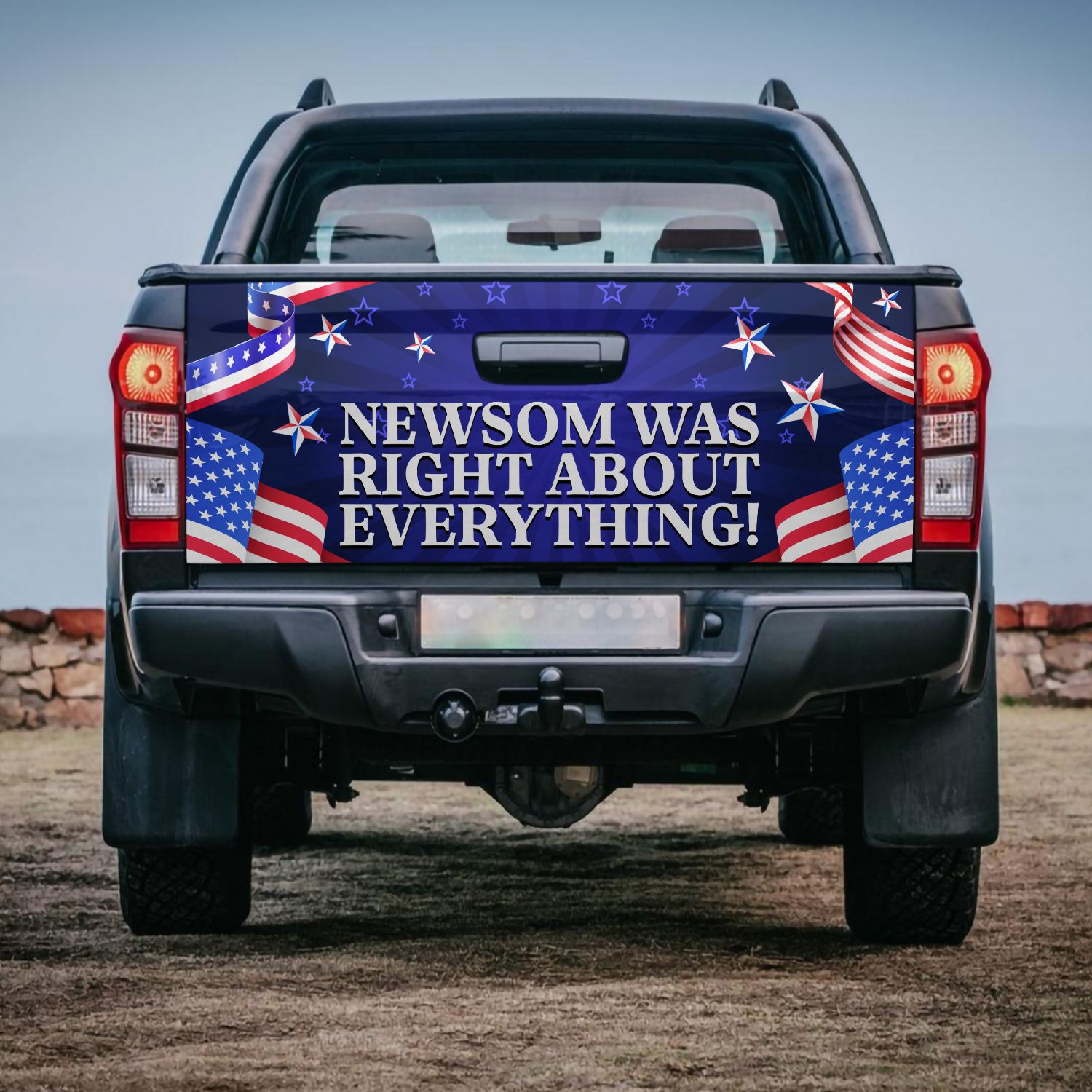 21VT. Newsome Was Right tailgate mk2