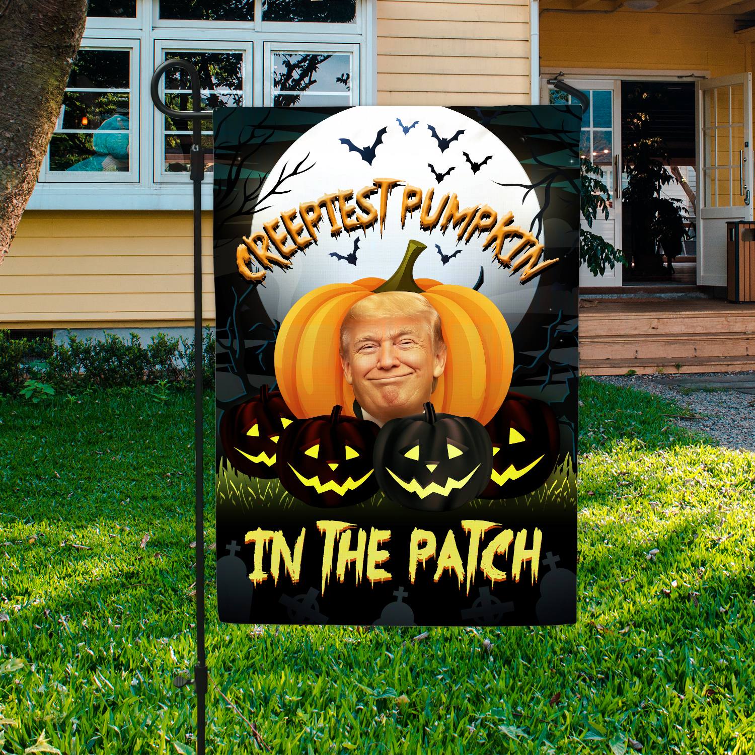23VT. Trump Creepiest Pumpkin flag mk2