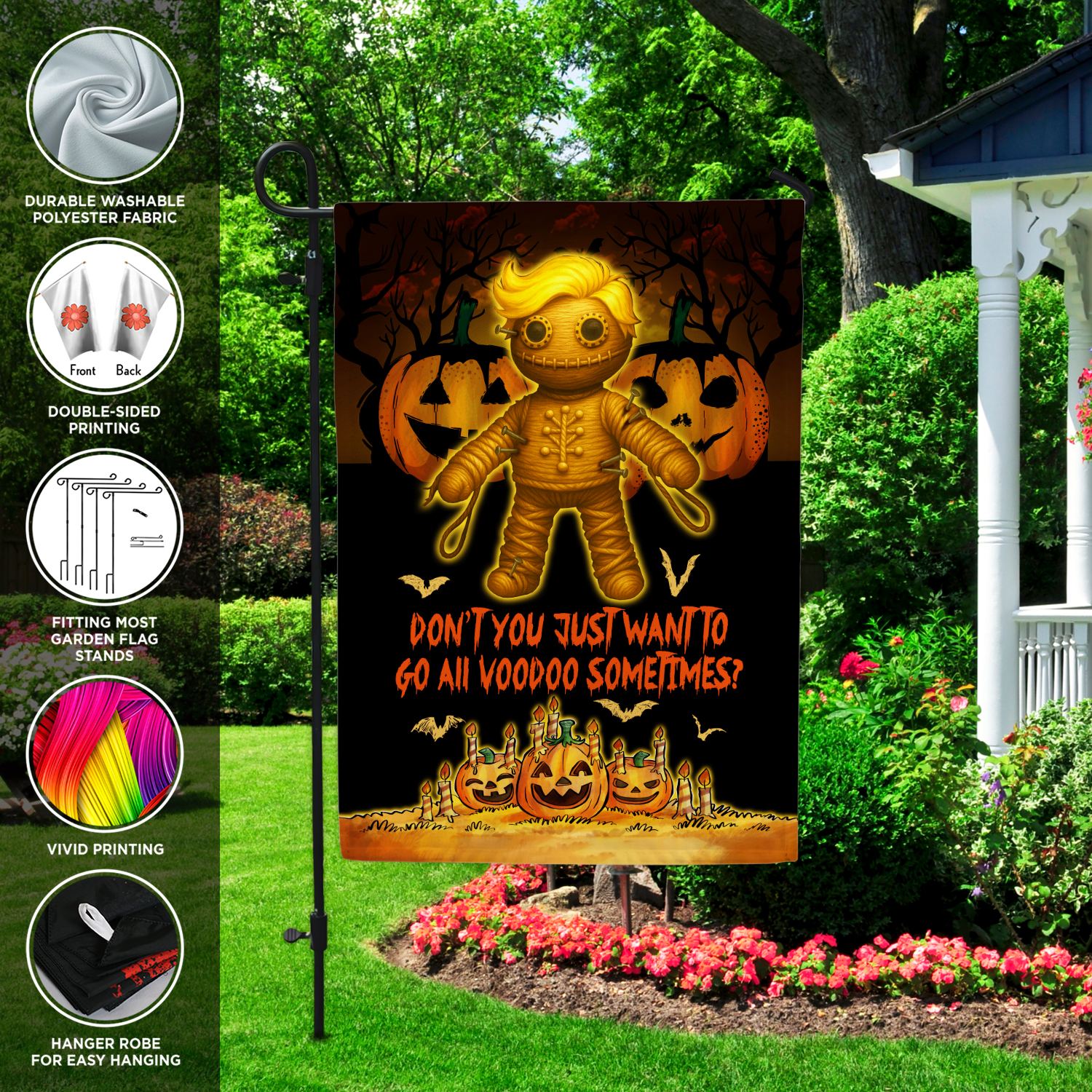 34VT. Trump Go All Voodoo flag mk1