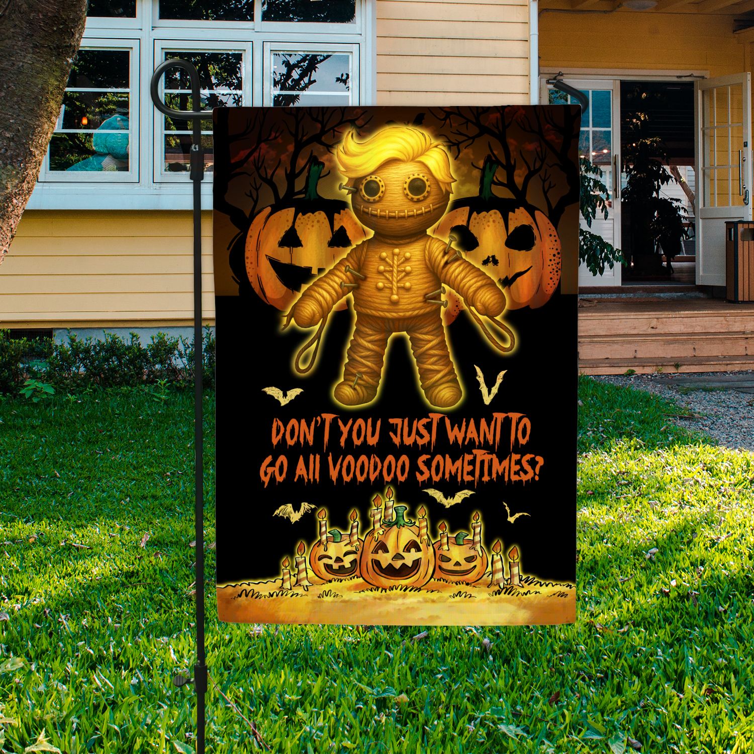 34VT. Trump Go All Voodoo flag mk2