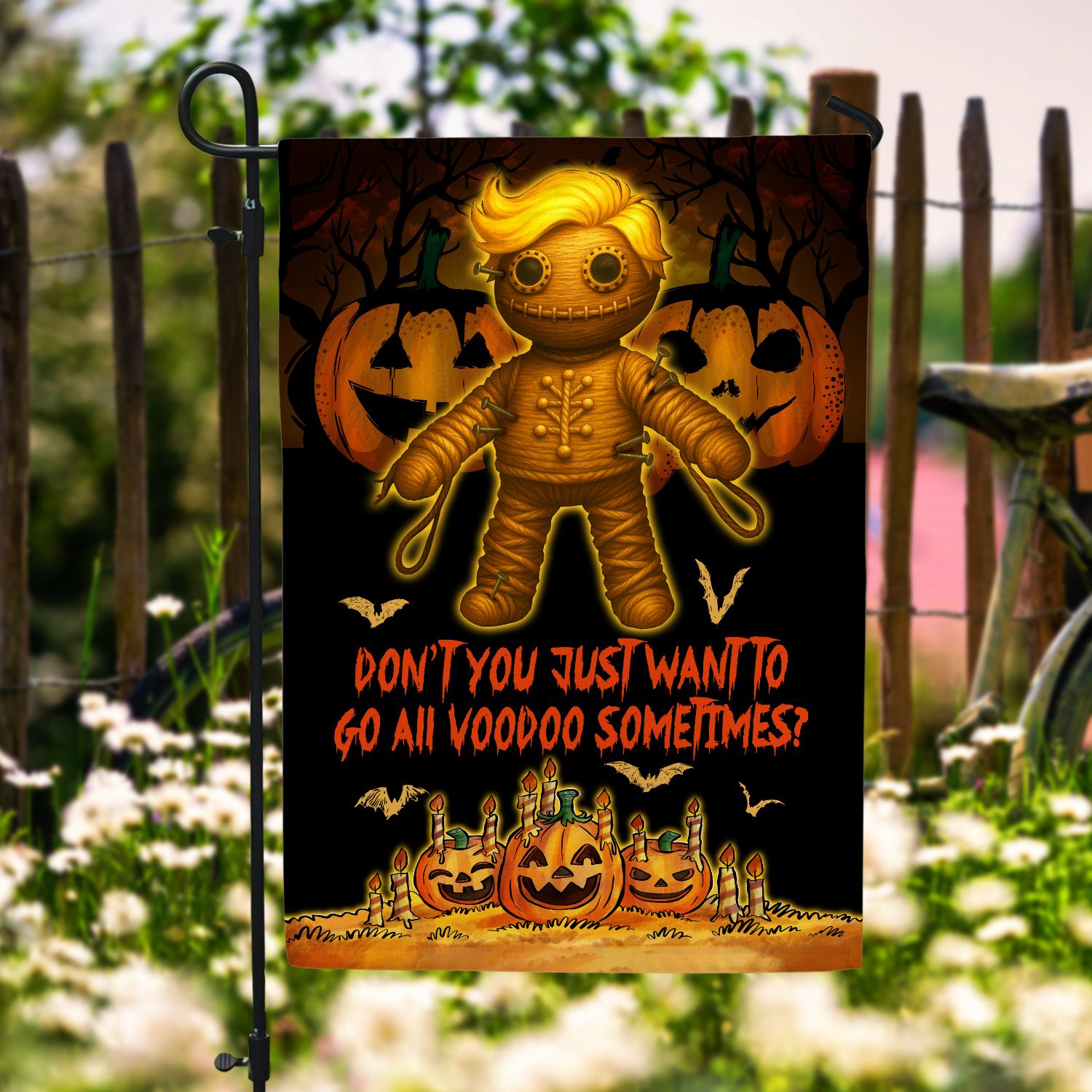 34VT. Trump Go All Voodoo flag mk3