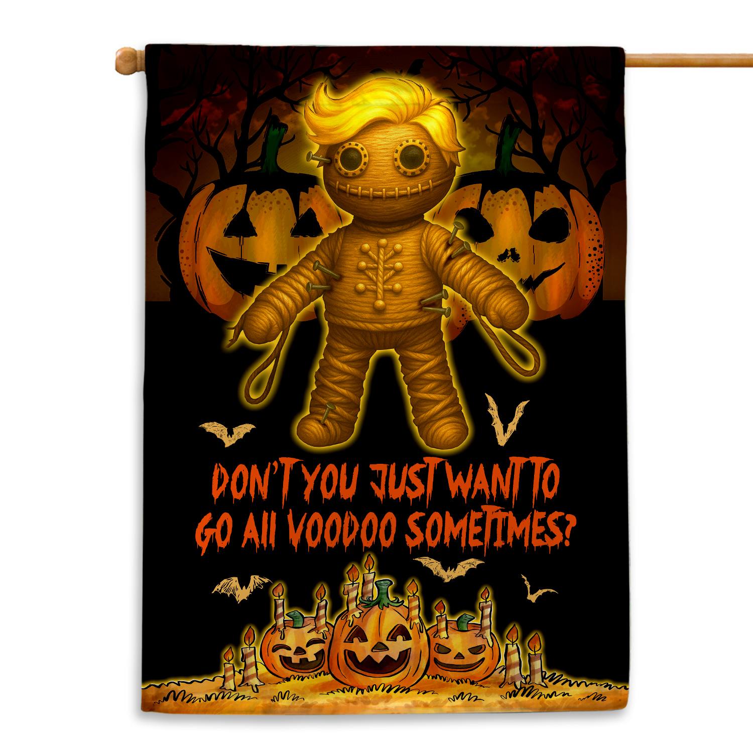 34VT. Trump Go All Voodoo flag mk9