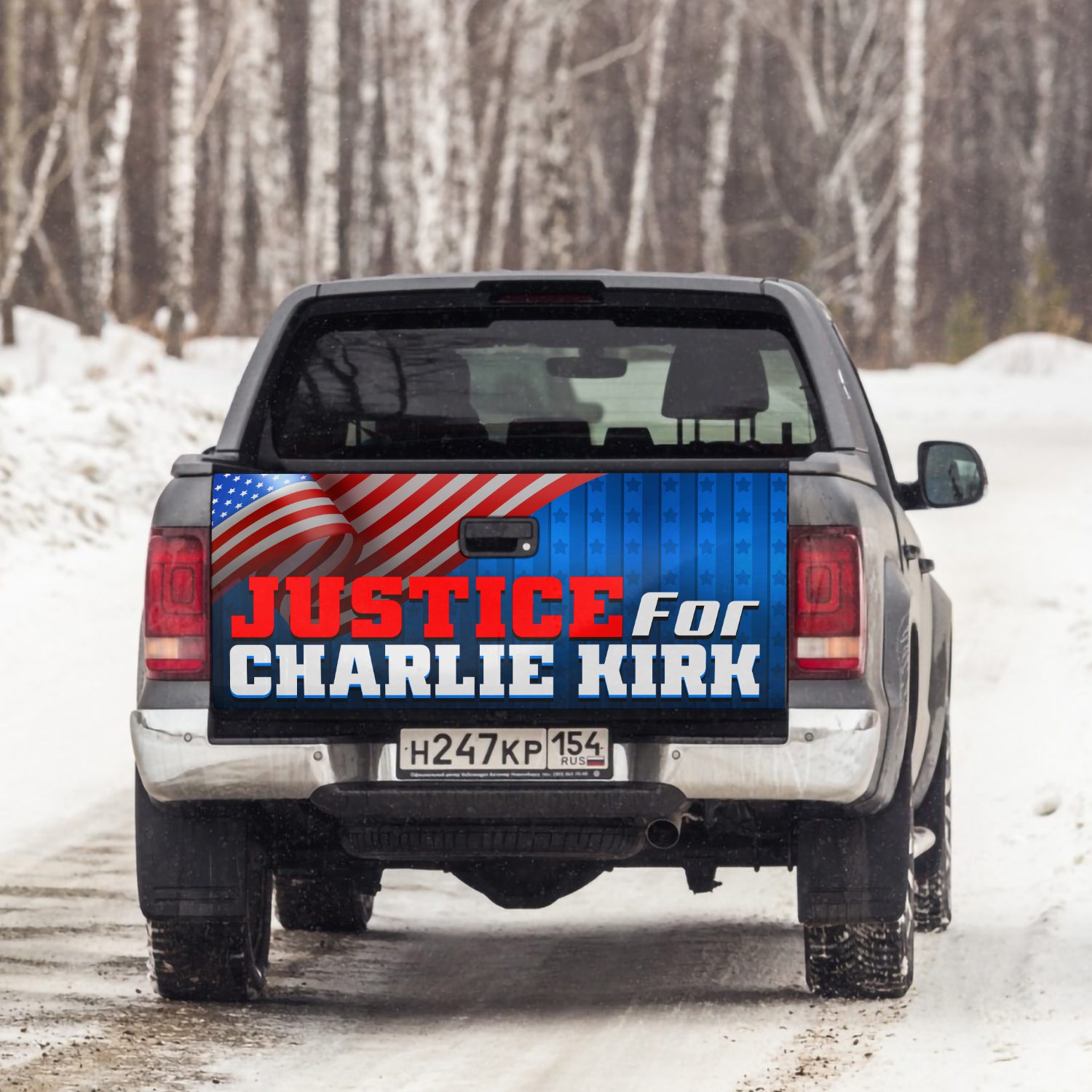 45VT. Justice For Charlie tailgate mk3