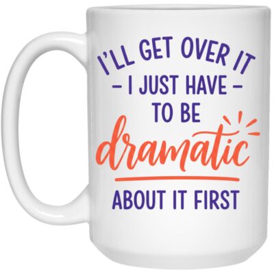 15 oz. White Mug