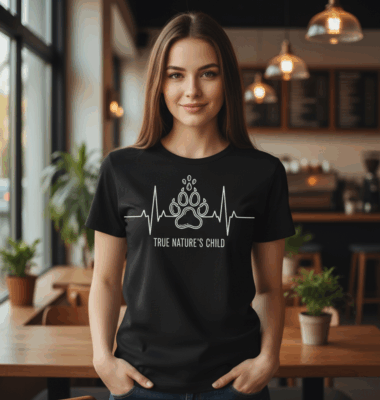 Alternative view of Born to Be Wild T-Shirt - V-Neck Shirt