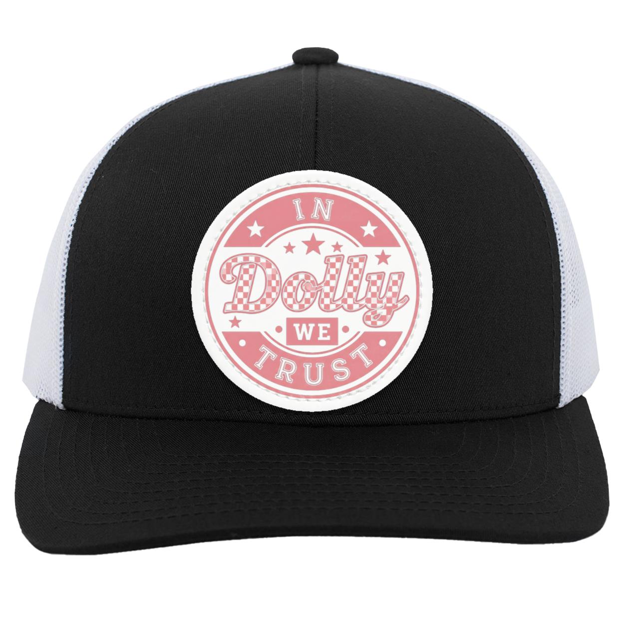 104C Trucker Snap Back, Black/White,