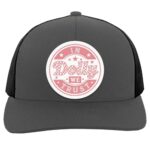 104C Trucker Snap Back, Graphite/Black,
