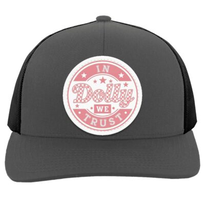 104C Trucker Snap Back, Graphite/Black,