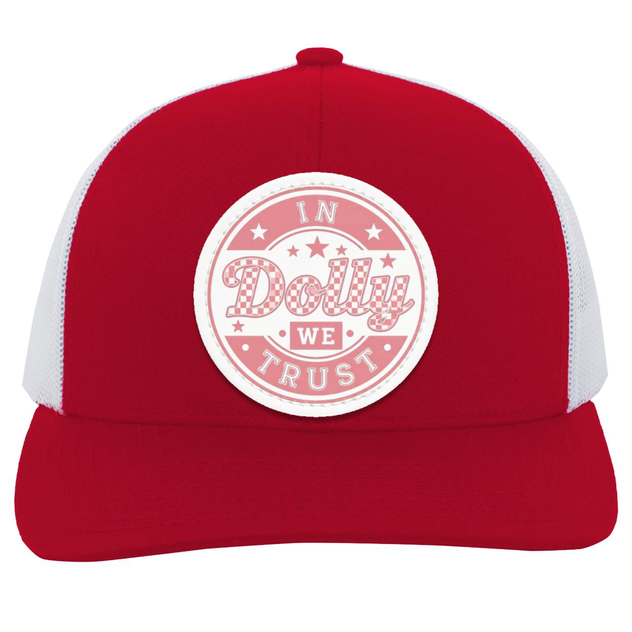 104C Trucker Snap Back, Red/White,