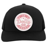 104C Trucker Snap Back, Black,